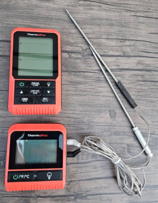 ThermoPro TP826BW Dual Probe Instant Read Thermometer A2 | eBay