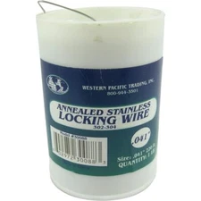 Western Pacific Trading One Pound SS Locking Wire .041" #30088