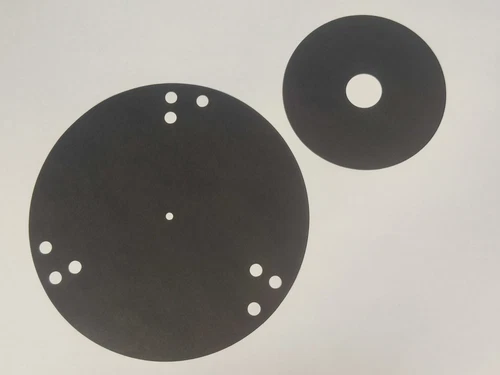 Technics SL-10 2xOptical Sensor Light Block Sheets For Translucent/Colored Vinyl