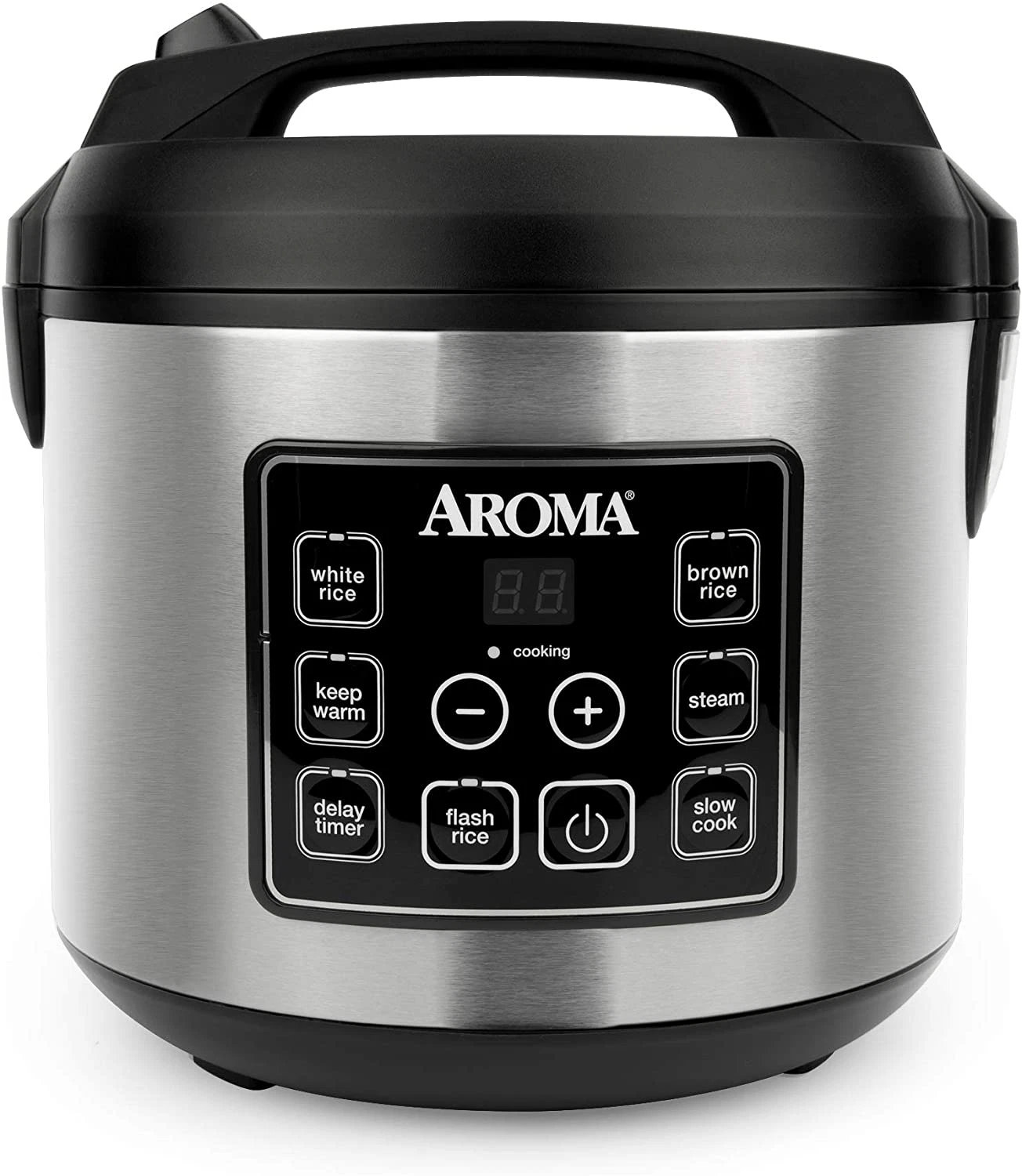 20 Cup Cooked (10 Cup Uncooked) Digital Rice Cooker, Slow Cooker, Food Steamer,