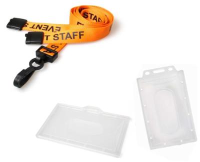 EVENTPERSONAL Schlüsselband Umhängeband mit Wert beiliegend Pass Badge Ausweisetui