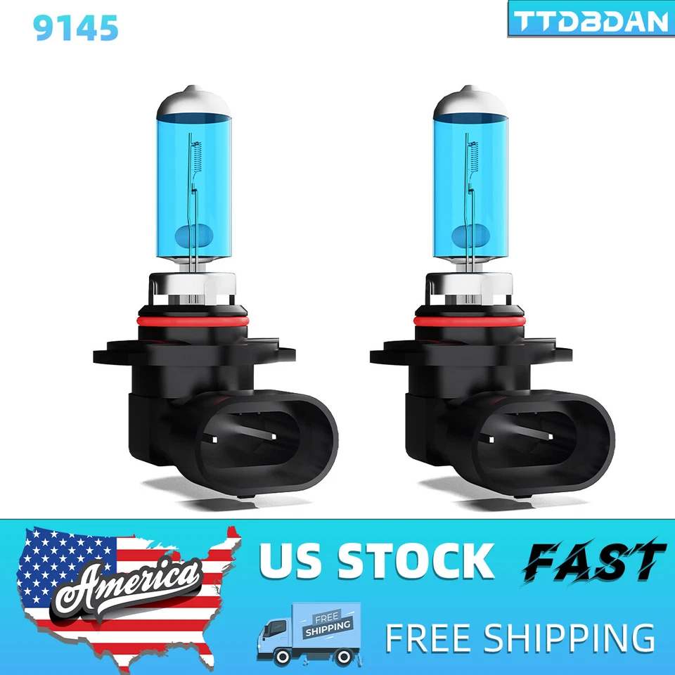 Kit de 2 bombillas halógenas para faros Dodge Viper 2005-2010 9140/9145 haz antiniebla Foto 2 de 4