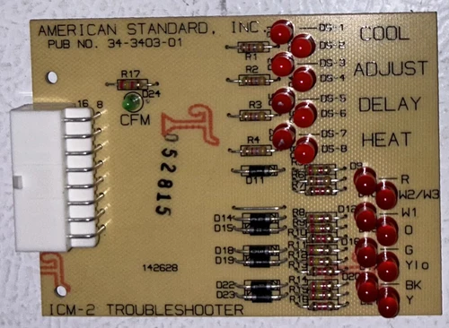 American Standard/Trane/Command Aire ICM-2 Troubleshooter.