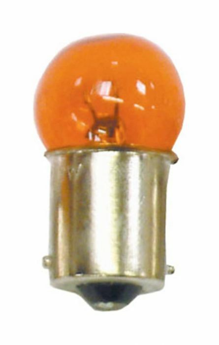 BIKE IT AMBER INDICATOR BULB 12V 23W G18.5 BAY15D 1 PIECE