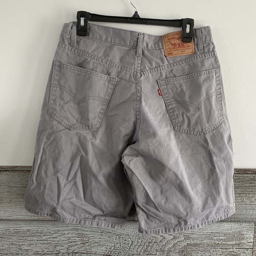 Levi's 550 Relaxed Fit grey mens shorts 