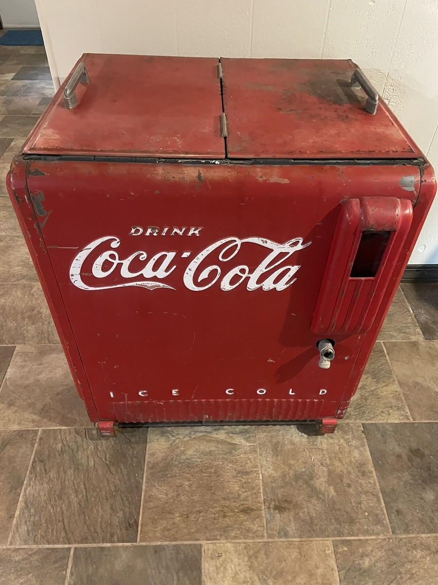 Vintage 1941 Original Coca-Cola Cooler Ice Chest TN-41-2 Coke Ice