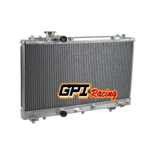 Aluminum Radiator for Toyota Tercel; Paseo 2/II EL54 1.5L 16V 5EFE AT 1996-1999 - Picture 3 of 8