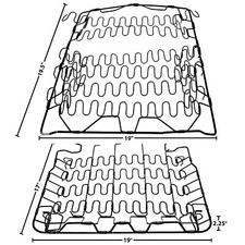 19661977 Bronco Front Seat Spring Back Bottom Pair 2 Pieces Dynacorn New 19661977 Bronco Front Seat Spring Back Bottom Pair 2 Pieces Dynacorn New