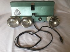 Vintage V-PAK 4 Bulb Light Bar For Photograph Film Camera Tested Working