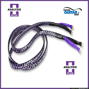 Analysis-Plus-Solo-Crystal-Oval-8-PAIR-Premium-Speaker-Cables-Length-12ft