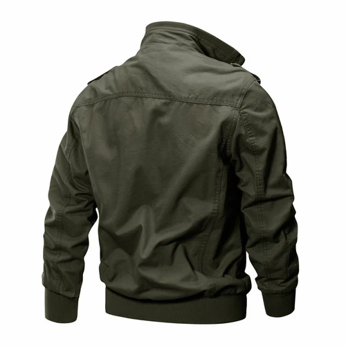 Herren MA-1 Bomberjacke Pilot Fliegermäntel Militär Cargo Jacke Jacken für Mann - Bild 16 von 26