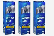 Image of 3 x White Glo Instant White Optic Technology Whitening Toothpaste 100 ml