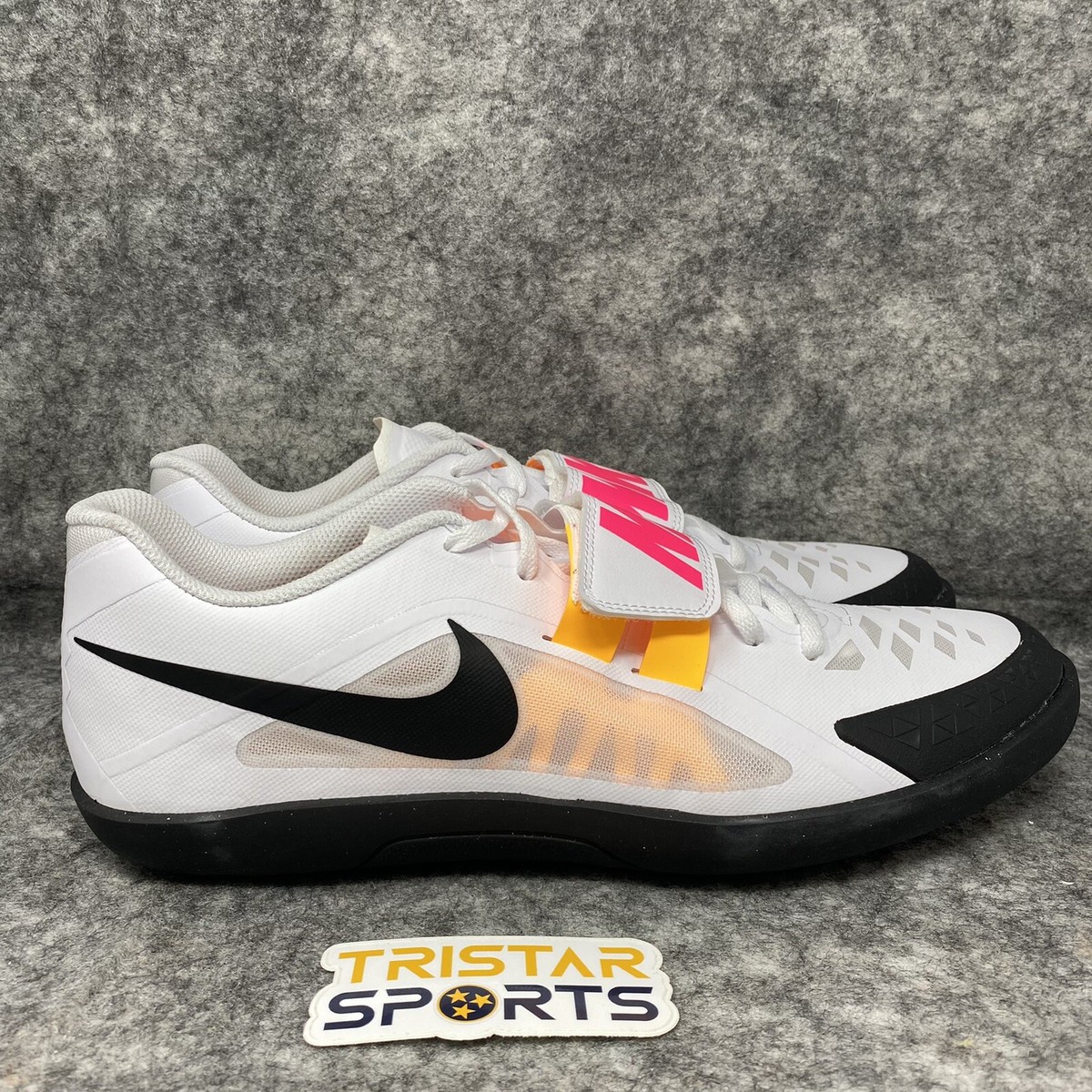 ★人気★ NIKE Throwing Spike Nike Zoom Rival SD 2 Nike Zoom Rival SD 2 Track Throwing Shoes Mens 15 White Pink