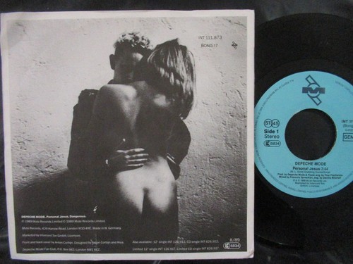 DEPECHE MODE Personal Jesus / 7" SP Germany INTERCORD MUTE INT 111.873 (Bong 17) - Bild 2 von 4