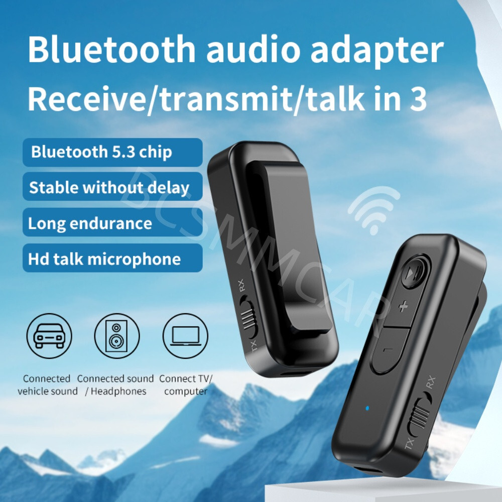 Bluetooth Receiver Adapter Wireless Car Audio Music Handsfree Headset 3.5mm Jack