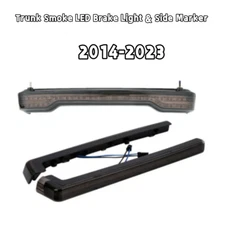 Trunk Smoke LED Brake Light & Side Marker Fit For Harley King Tour Pak 2014-2023