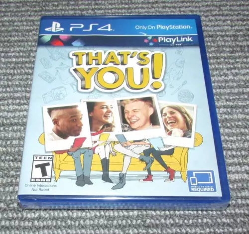 That's You!  (PlayLink Playstation 4) Brand New / Fast Shipping