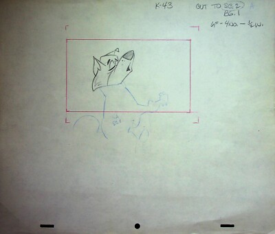 Loopy De Loop 1963 JERRY EISENBERG Hand-Drawn Production Pencil Layout