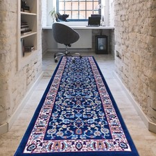 REGAL SHIRAZ - TAPPETO CLASSICO STILE PERSIANO ORIENTALE CORSIA - 2079 AZZURRO