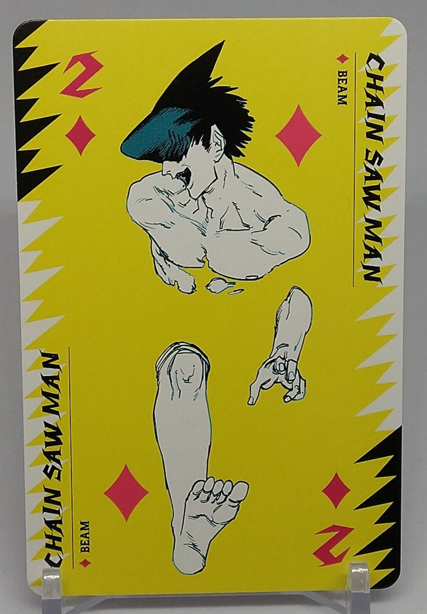 Beam Chainsaw Man Playing Cards Diamond 2 Jump Shop Jump Festa
