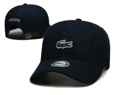 LACOSTE Men's Adjustable Baseball Cap - Casual Sports Trucker Hat Spring Summer