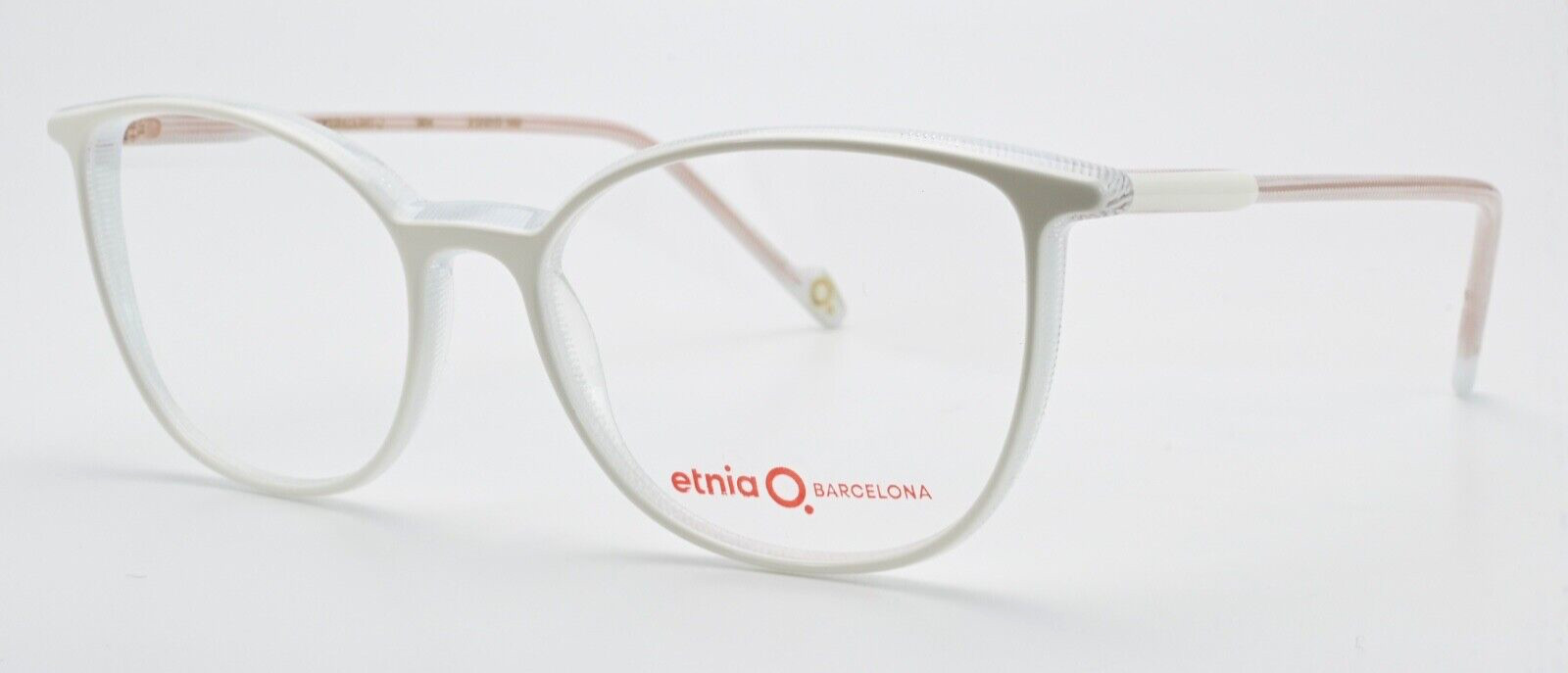 ETNIA BARCELONA Brille ULTRALIGHT 2 WH Квадратная ткань Cat Eye Weiß Прозрачный ацетат M