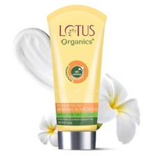 Lotus Organics Hydrating Gel Mineral Sunscreen No White Cast 100gm,