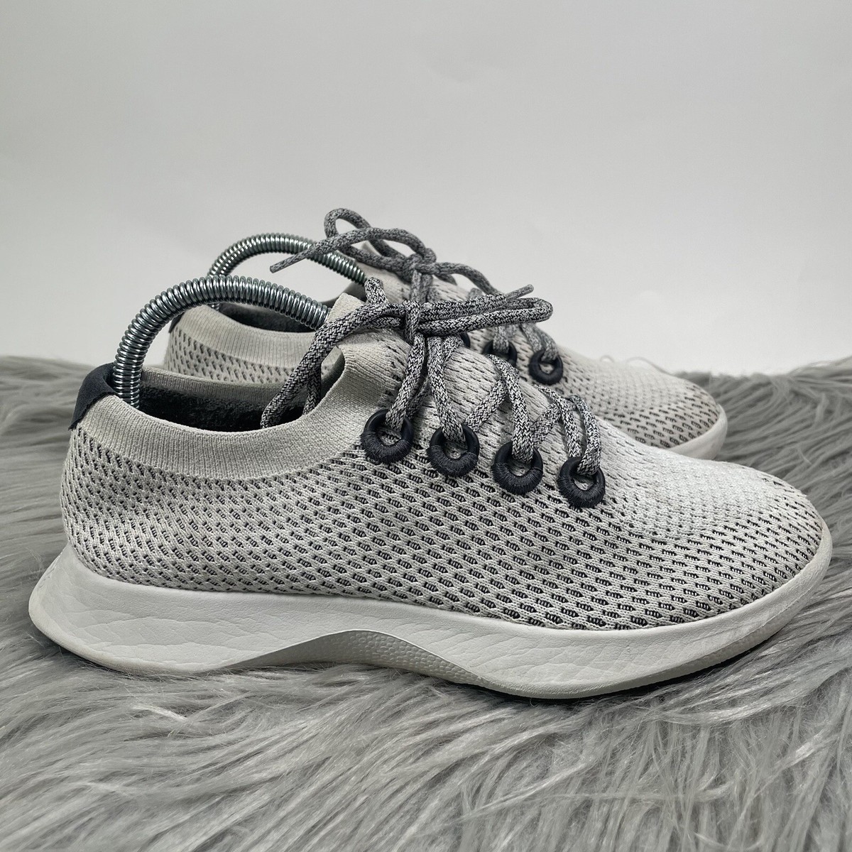 Allbirds Tree Dasher Mens Size 8 Shoes White Gray Running  display picture 1