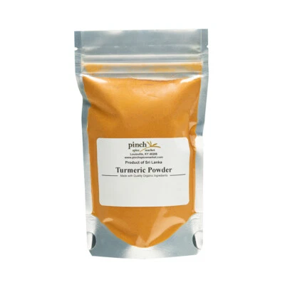 PINCH SPICE MARKET Organic Turmeric from India (Extremely High Quality)