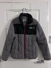 Sparco Pit Jacket Large Men's Grey/Black