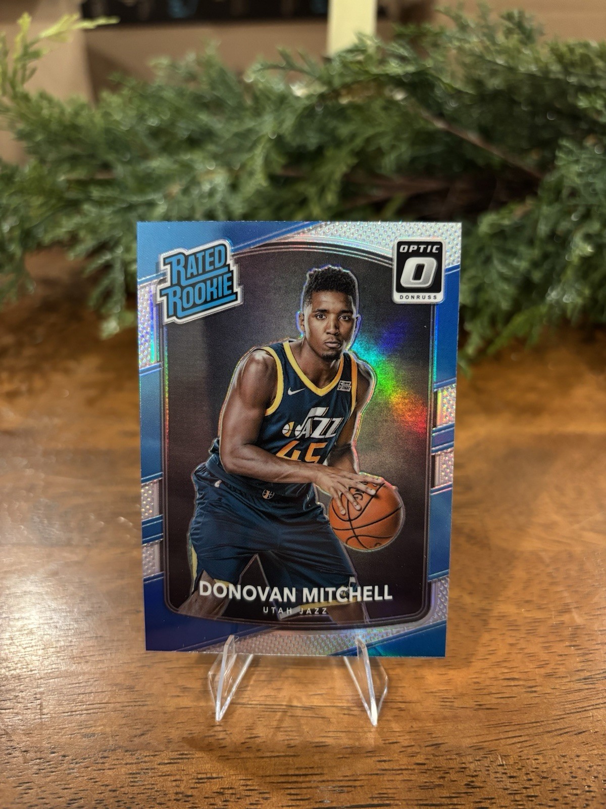 2017-18 Panini Donruss Optic -Rated Rookie Donovan Mitchell #188 Holo Prizm (RC)