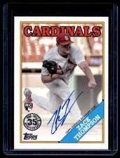 2023 Topps 1988 Zack Thompson RC Auto St. Louis Cardinals #88BA-ZT