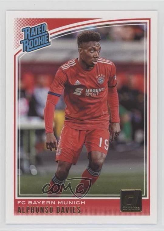 2018-19 Panini Donruss Rated Rookie Alphonso Davies #176 Rookie RC 0r9h