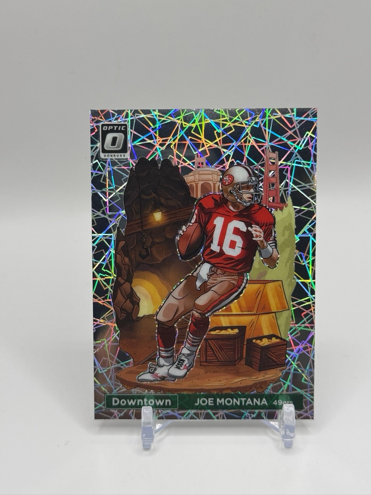 2023 Panini Donruss Optic - Downtown Joe Montana #D-7 🔥🔥🔥