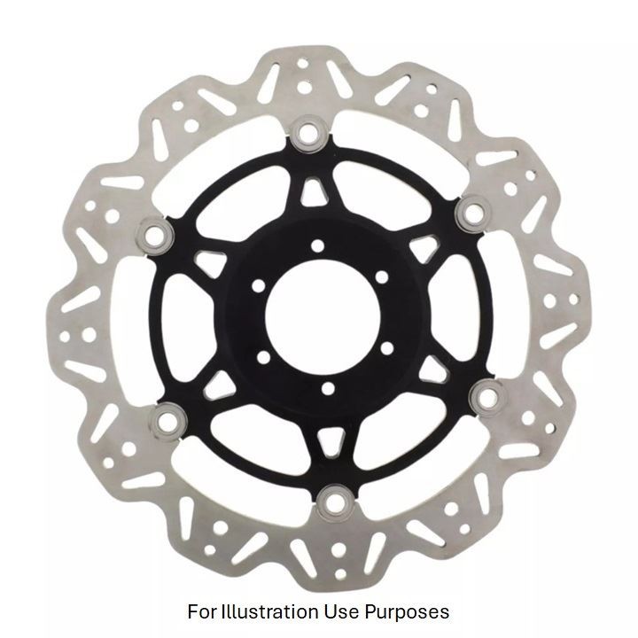 EBC Float Vee Rotor FR BLK Hub FRHS for Honda CBR 900 RRW Fireblade 1998 - 1999