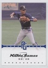 2013 Leaf Perfect Game Showcase Blue Milton Ramos #6 0a7