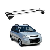DachträGer GrundtäGer FüR Hyundai Matrix Kombi 2001-2010 75Kg Alu Silber 2 Tlg