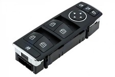 Schalter, Fensterheber vorne links chrom/schwarz EWS-ME-101 NTY Schalter, Fensterheber vorne links chrom/schwarz EWS-ME-101 NTY