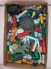 Bottom Of The Toy box Lot - Estate Find - All Vintage - Mid Century 2.5lbs MSM