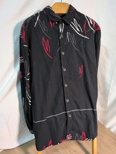 louis vuitton herren hemd schwarz langarm Bau...