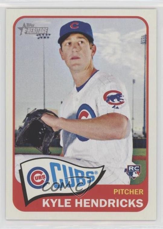 2014 Topps Heritage High Number Kyle Hendricks #H571 0f6a