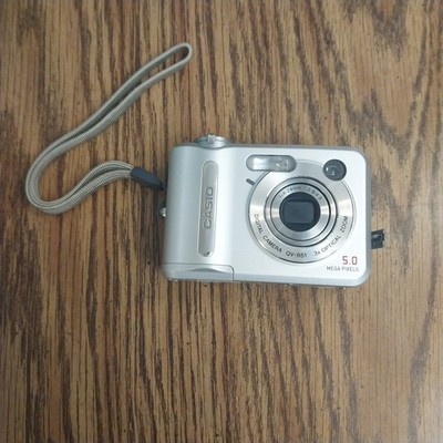 Casio QV-R51 5.0MP Digital CCD Camera As Is For Parts Not Working