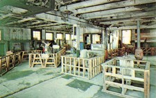 Madrid NM New Mexico Santa Fe Railroad Train Coal Mining Ghost Town Postcard H49