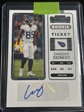2022 Contenders - CHIGOZIEM OKONKWO - Rookie Ticket RC Auto - Commanders
