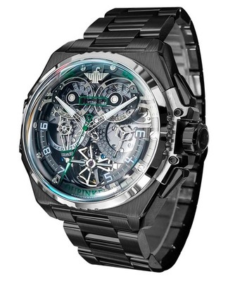 OUPINKE herrenuhren Automatische mechanische Armbanduhr Klassisch