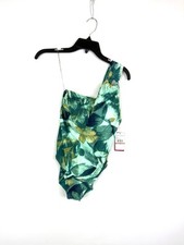 Vince Camuto Women  s Green/Blue One Piece Swimsuit Size 12