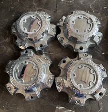 Ultra Motorsports Wheels Chrome Custom Wheel Center Cap 89-9865 Set Of 4