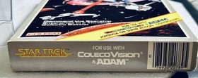 Star Trek SOS Colecovision Complete In Box with Manual &1 INSERT Tested /Cleaned