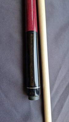 IQ Cues Skydance jump cue  Makassar Ebony + Purplewood custom (3 piece)