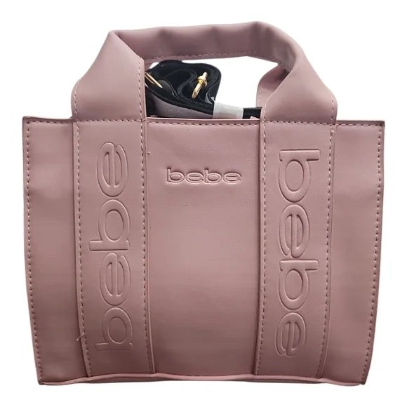 Bolso bandolera mini BEBE Hana de piel sintética - ROSA